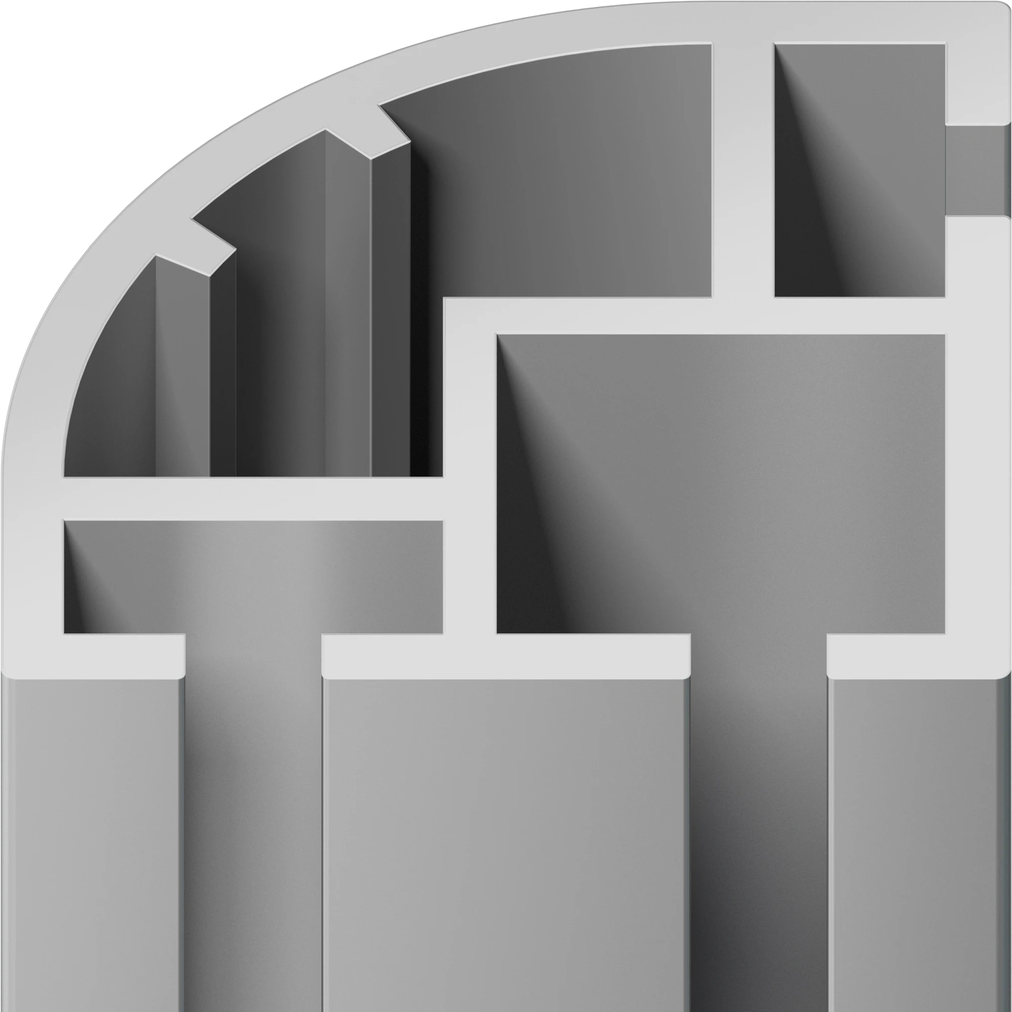 Quarter-round extrusion S 1105.01